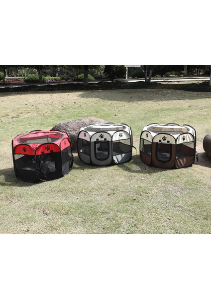 Sekizgen Taşınabilir Katlanabilir Su Geçirmez Oyun Alanı Evcil Hayvan Kafesi 114 cm (Yurt Dışından) modelleri