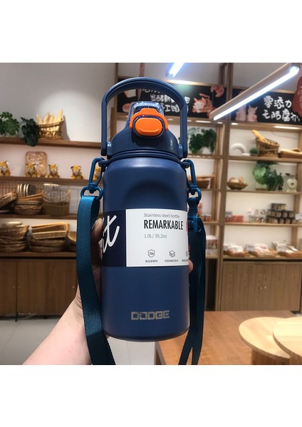 Termos Kupası Straw Flask (Yurt Dışından)