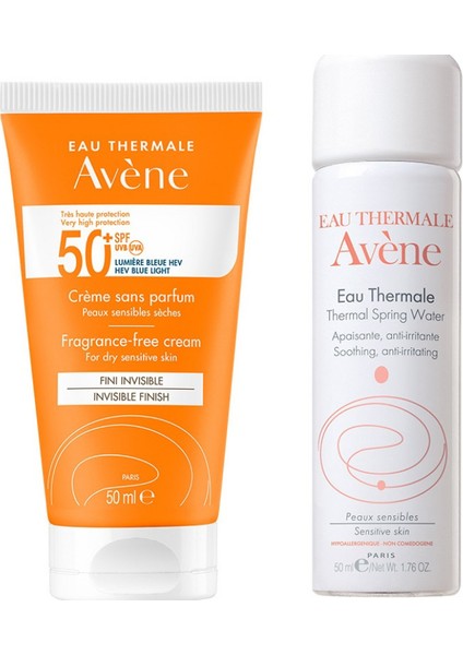 Avenesolaire Spf 50+ Güneş Kremi 50 ml - Avene Thermal Su 50 ml