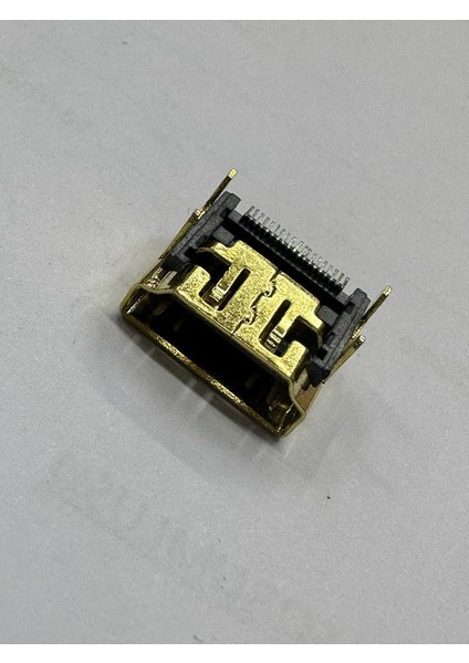 Montaj Tipi Dişi HDMI Soket Lehimlik HDMI Dişi Konnektör 180 Derece HDMI Dişi Konnektör