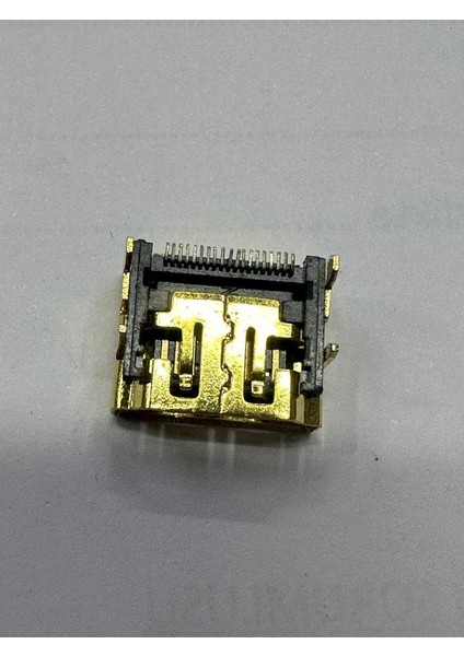 Montaj Tipi Dişi HDMI Soket Lehimlik HDMI Dişi Konnektör 180 Derece HDMI Dişi Konnektör