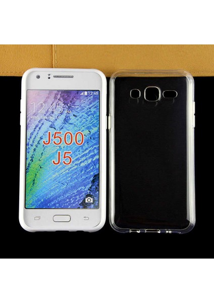 Samsung Galaxy J5 Uyumlu Şeffaf Dayanıklı Silikon Kılıf Uzun Süre Solmaz Sararmaz fiyatları