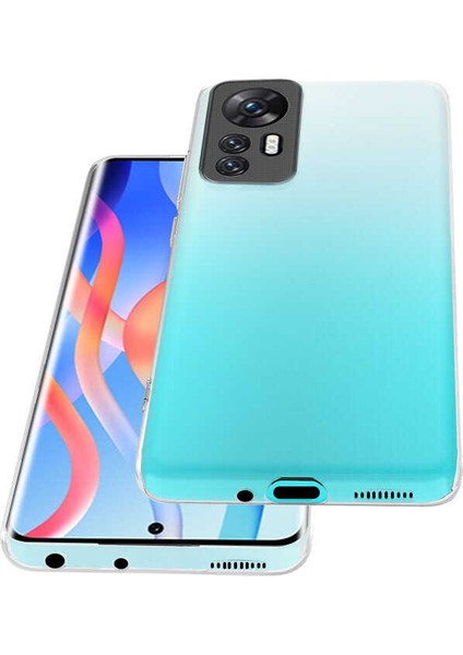 Xiaomi Mi 12 Uyumlu Şeffaf Dayanıklı Silikon Kılıf Uzun Süre Solmaz Sararmaz