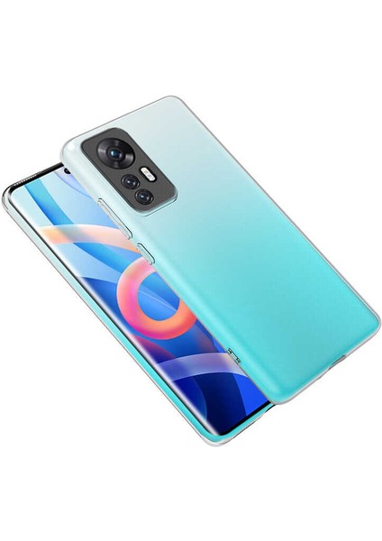 Xiaomi Mi 12 Uyumlu Şeffaf Dayanıklı Silikon Kılıf Uzun Süre Solmaz Sararmaz