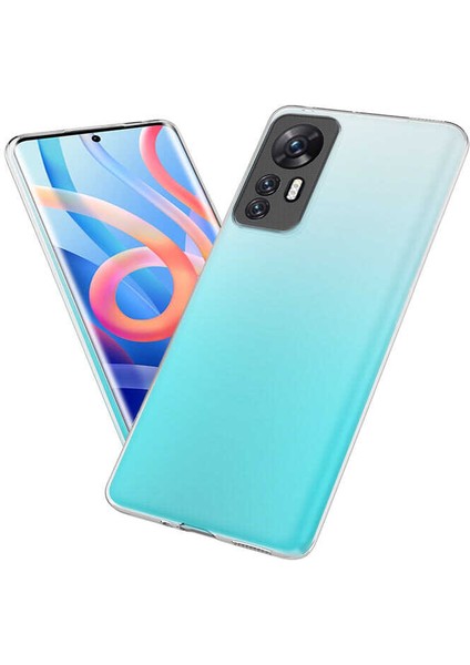 Xiaomi Mi 12 Uyumlu Şeffaf Dayanıklı Silikon Kılıf Uzun Süre Solmaz Sararmaz