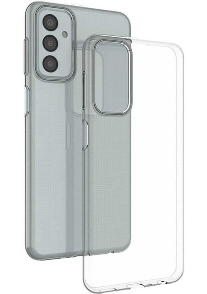 Samsung Galaxy M23 Uyumlu Şeffaf Dayanıklı Silikon Kılıf Uzun Süre Solmaz Sararmaz