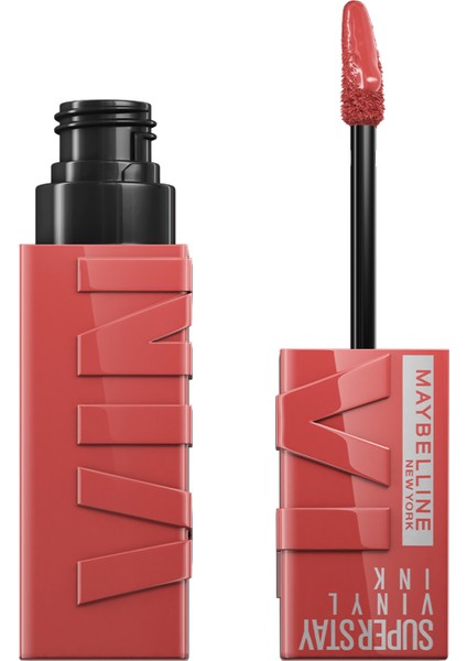 Falsies Surreal Maskara + Super Stay Vinyl Ink Likit Parlak Ruj 15 Peachy fırsatları