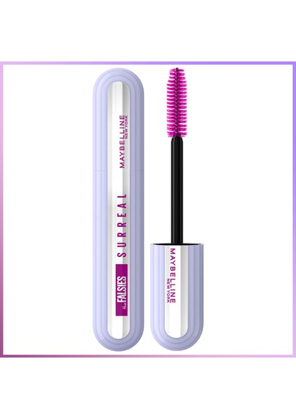 Falsies Surreal Maskara + Maybelline New York Super Stay Vinyl Ink Uzun Süre Kalıcı Likit Parlak Ruj 100 Charmed fiyatları
