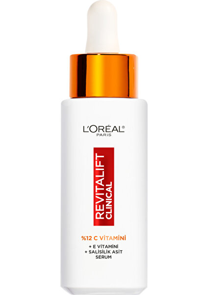 L'oréal Paris Revitalift Clinical %12 Saf C Vitamini Serum+ %5 Saf Glikolik Asit Peeling Etkili Tonik Set