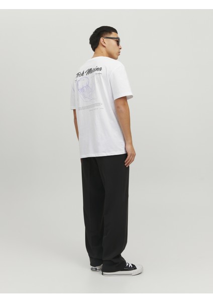 Göğüs ve Sırt Baskılı Tişört- Waters