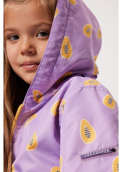 Lyon Kız Çocuk Yağmurluk Lila fiyatları
