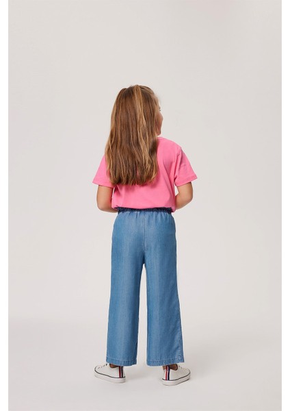 Lısa Kız Çocuk Jean Pantolon Mıd Blue modelleri