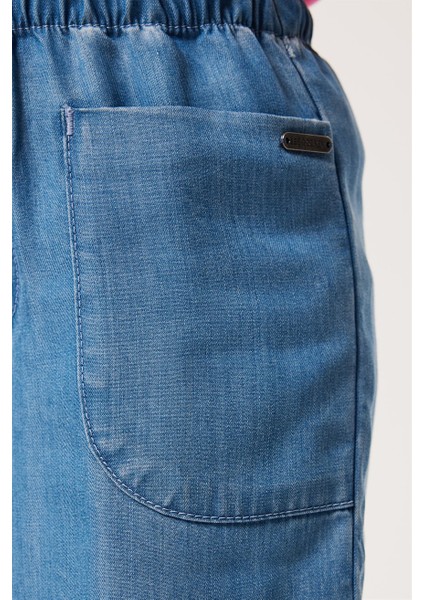 Lısa Kız Çocuk Jean Pantolon Mıd Blue fırsatları
