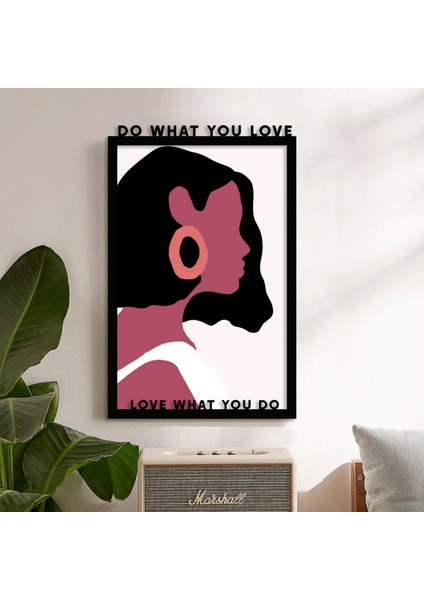 Do What You Love Metal Poster