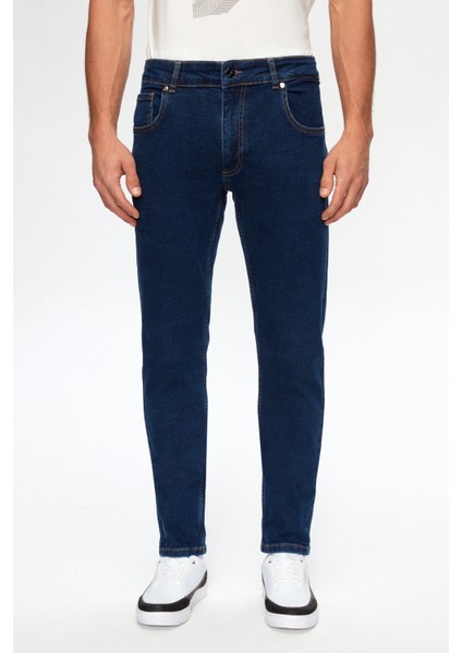 Twn Super Slim Fit Lacivert Denim Denim Pantolon 0ECJ33392007M