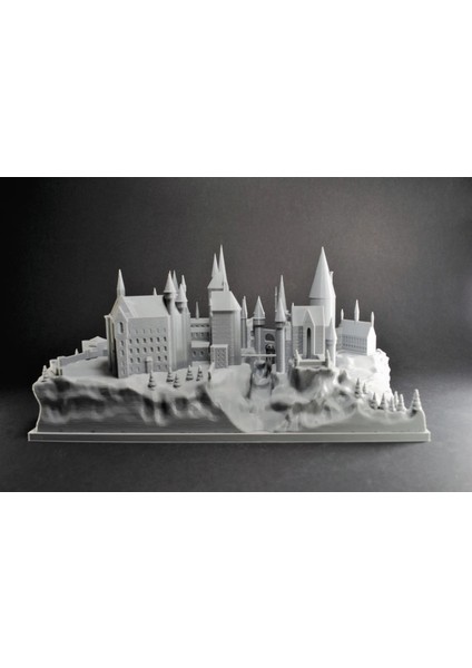 Hogwarts Cadılık ve Büyücülük Okulu Harry Potter Maket Biblo (Büyük Boy)