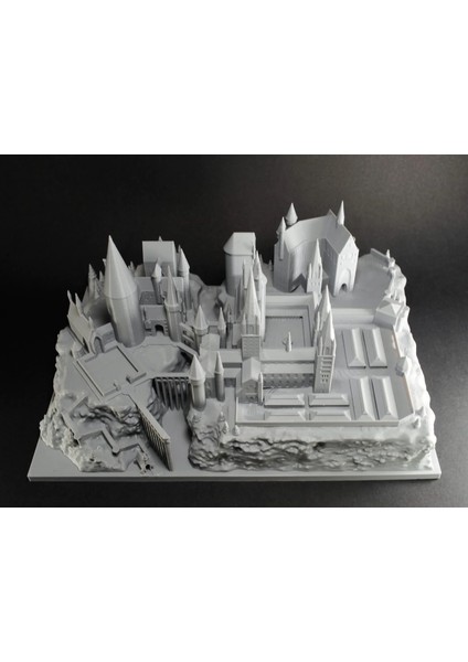 Hogwarts Cadılık ve Büyücülük Okulu Harry Potter Maket Biblo (Büyük Boy)
