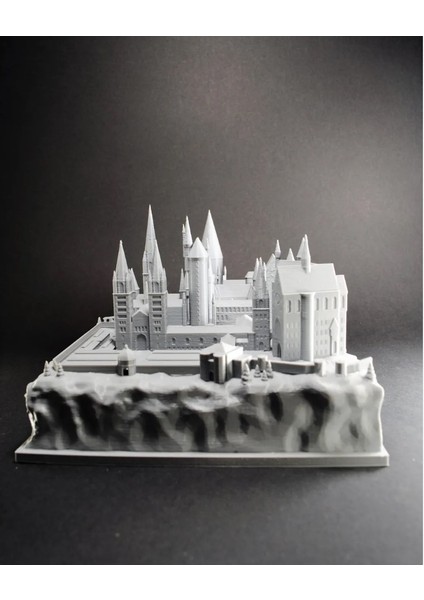Hogwarts Cadılık ve Büyücülük Okulu Harry Potter Maket Biblo (Büyük Boy)
