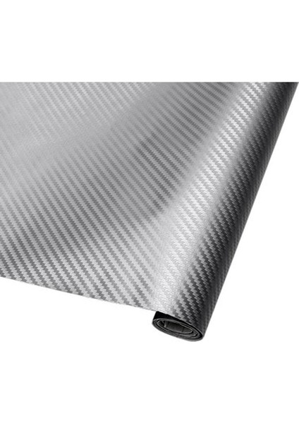 Gri Karbon Folyo Hava Kanallı Karbonfiber Folyo 152CM x 1m