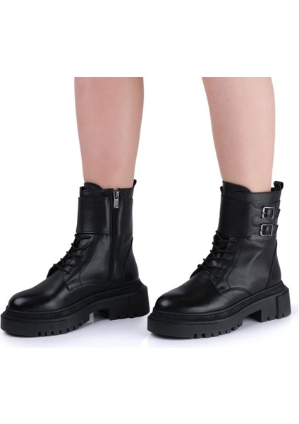 Kadın Bot Hakiki Deri Ayakkabı 002K22K1529 fiyatları