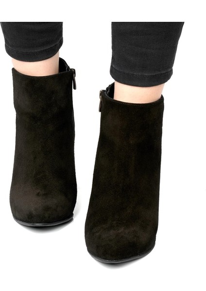 Kadın Topuklu Bot Hakiki Deri Ayakkabı 052K22K10011 modelleri