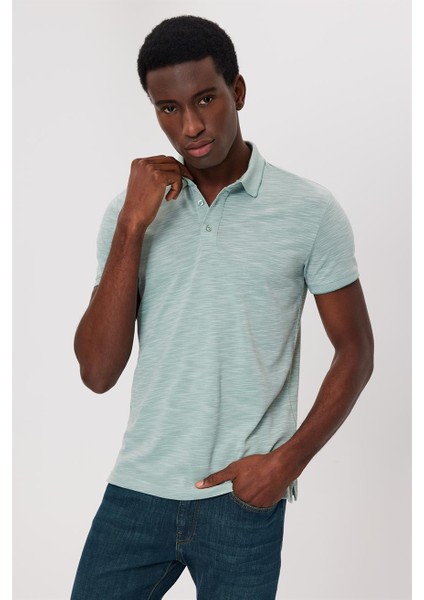 Jake Erkek Polo Yaka T-Shırt Pastel Yeşili fiyatları