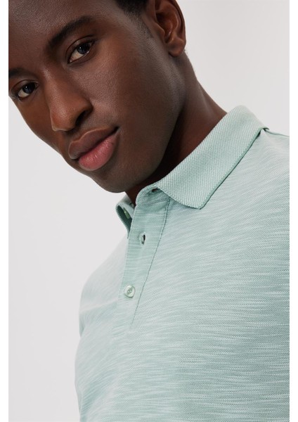 Jake Erkek Polo Yaka T-Shırt Pastel Yeşili indirimleri