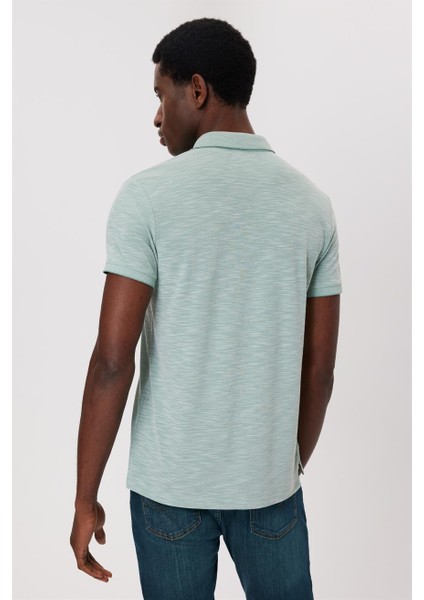 Jake Erkek Polo Yaka T-Shırt Pastel Yeşili modelleri