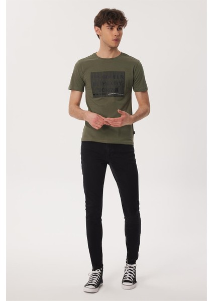 Patrıce Erkek O Yaka T-Shırt Haki