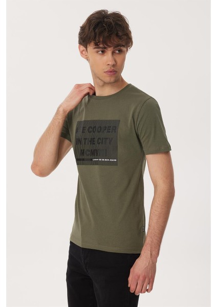 Patrıce Erkek O Yaka T-Shırt Haki modelleri