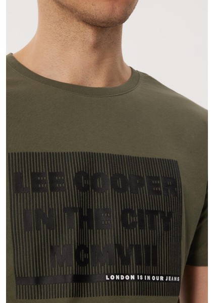 Patrıce Erkek O Yaka T-Shırt Haki indirimleri