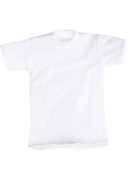 1 Adet 1/6 Erkekler T-Shirt Erkek Asker Giyim Için Phicen 12IN Oyuncaklar Aksesuarları Beyaz (Yurt Dışından) modelleri