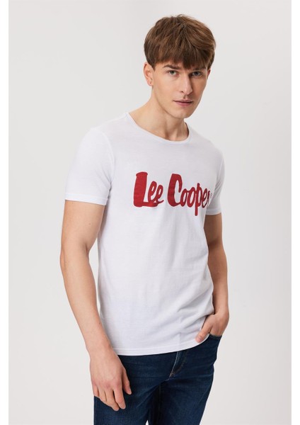 Londonlogo Erkek O Yaka T-Shırt Beyaz-K fiyatları