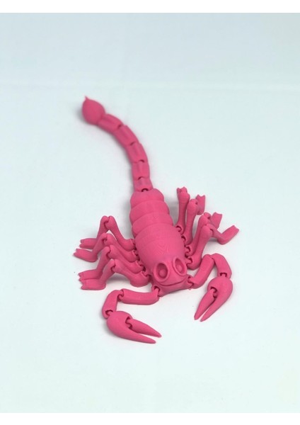 3D Hareketli Akrep Figürlü Oyuncak - Pembe