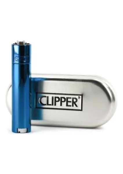 Clipper Metal Çakmak Deep Blue