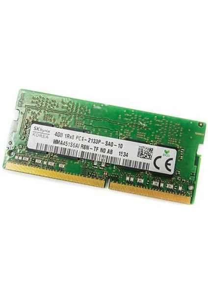 Sk Hynix 4gb 1rx8 PC4-17000 DDR4-2133 1.2VOLT CL15 260 Pin Sodimm HMA451S6AFR8N-TF