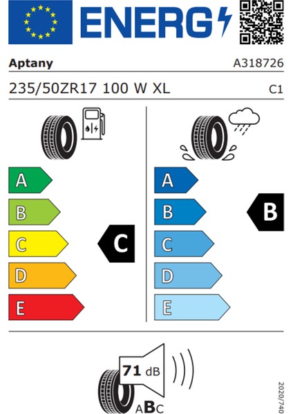 235/50 R17 100W Xl Ra301 Oto Yaz Lastiği ( Üretim Yılı: 2023 )