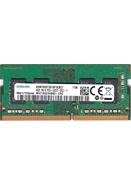 M471A5244CB0-CRC 4 GB 2400 Mhz Ddr4 Notebook Ram