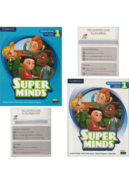 Super Minds Level 1 Student's Book With Ebook + Workbook With Digital Pack