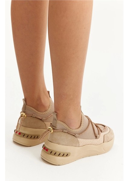 (Park Moda) Poli Hafif Taban Kadın Günlük Spor Ayakkabı Nut modelleri