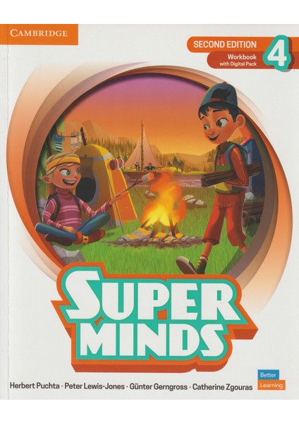 Super Minds Level 4 Student's Book With Ebook + Workbook With Digital Pack modelleri