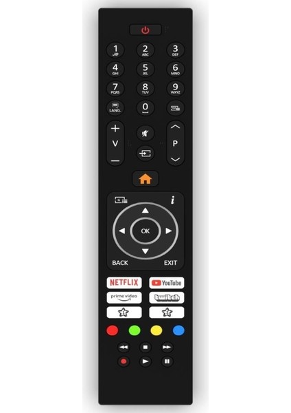 Jvc 39VAH305T Android Smart Tv Kumandası-Mikrofonsuz