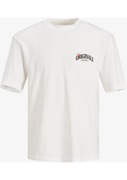 Jorpalma Dry Tee Ss Crew Neck Beyaz Erkek T-Shirt 12234293-Brigh