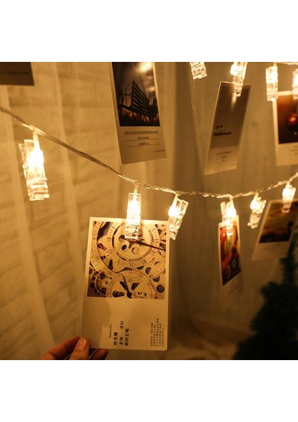 Angel Of Life Işıklı Mandallı Fotoğraf Albümü 20'li