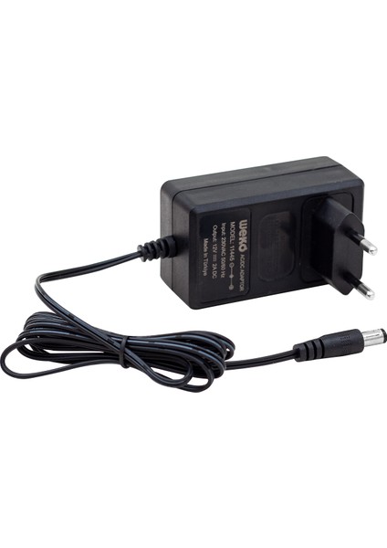 12 Volt - 2 Amper 5.5*2.5 Uçlu Plastik Kasa Priz Tip Adaptör Kutusuz