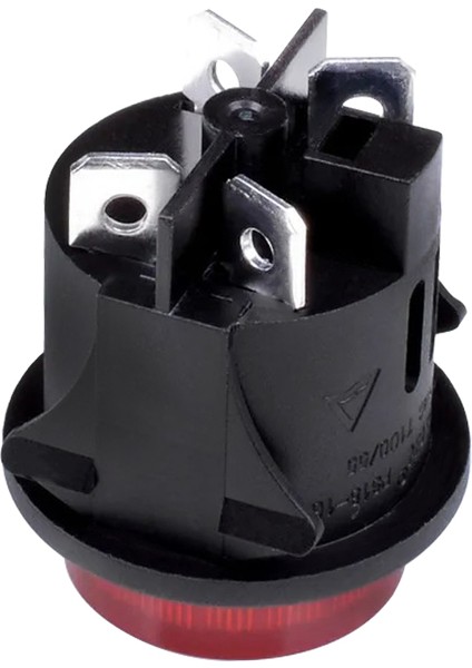 İntercom IC-180G Anahtar Basmalı 4 Pın Kalıcı Yuvarlak 25 mm PS18-16N-2