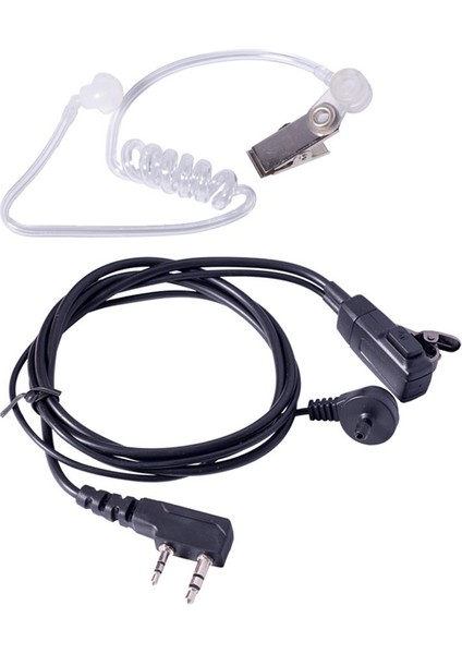 Powermaster Pmr El Telsizi Gyq Q75 -Aselsan A446 Akustik Kulaklık Spiral Arkalıklı / Wln PMR-446(EL Telsiz) modelleri