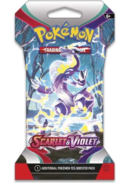 Tcg Scarlet And Violet Sleeved Tek Booster Paket