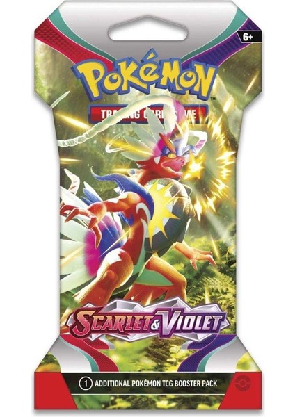 Tcg Scarlet And Violet Sleeved Tek Booster Paket