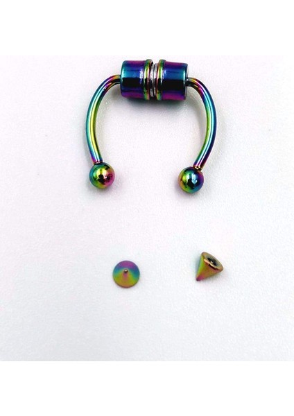 Hologramlı Mıknatıslı Piercing